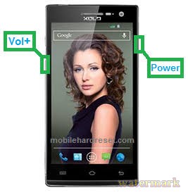 Xolo q1010i hard reset key