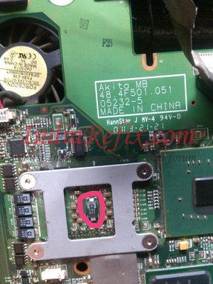 capacitor marked